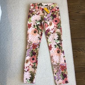 NWT Tory Burch Izzy ankle skinny jeans